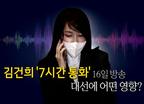 [영상] '김건희 7시간 통화' 16일 방송...대선에 어떤 영향?