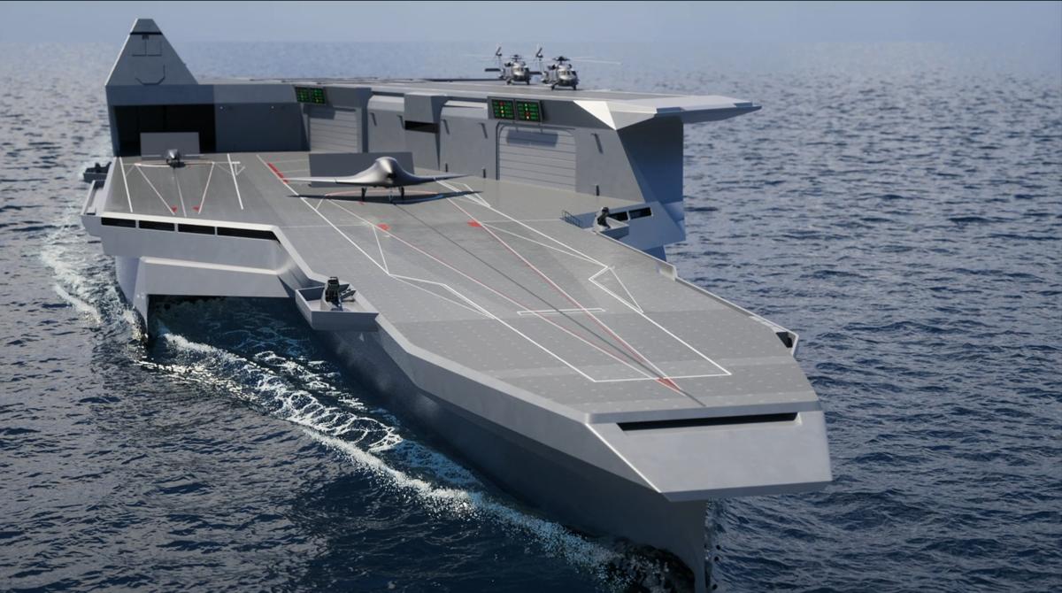 무인지휘전력함.