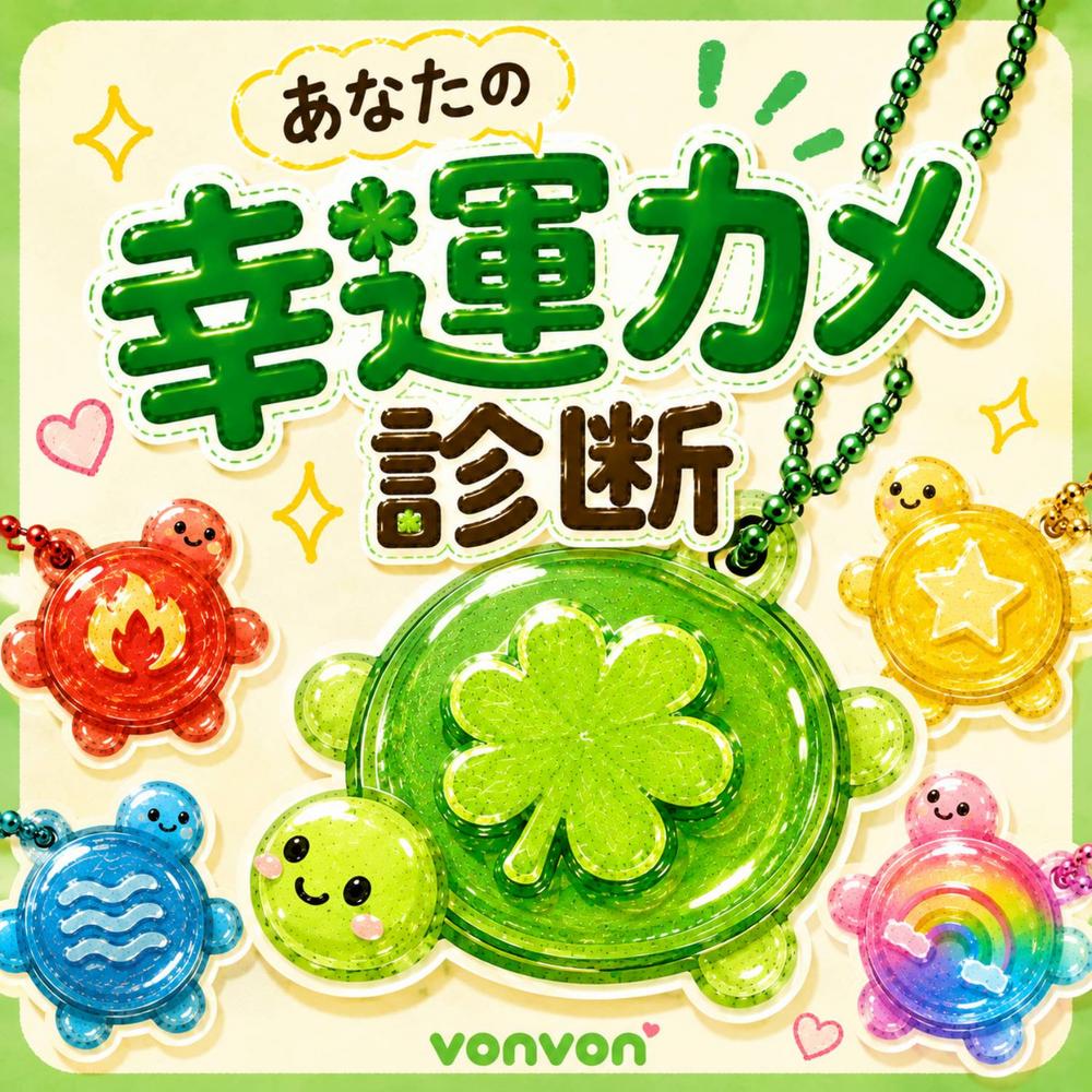 あなたの幸運カメ診断