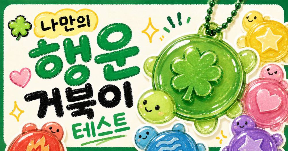 행운 거북이 테스트
