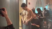 <b>‘김부장’ 빌런 주상욱 맞아? CG 아닌 선명한 복근에 깜짝</b>