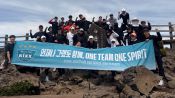<b>女 배구 '디펜딩 챔프' GS칼텍스, 한라산 정상에서 2연패 다짐</b>