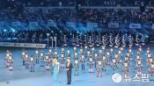<b>'스마트한 경쟁, 미래로...' 中서 로봇올림픽, 2천대 로봇 개막공연</b>