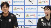 <b>2026 한국 배구 국가대표팀 기자회견, 질문에 답하는 차상현 감독</b>