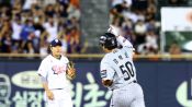 <b>한화 강백호, 프로 데뷔 첫 '30호 홈런'…개인 한 시즌 최다 타점 달성</b>