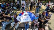 <b>이름 특이하면 중국인?…시위대, 도 넘은 경찰관 '공안 몰이'</b>