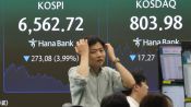 <b>중동發 유가·금리 충격…코스피 4% 급락, 6600선 붕괴</b>