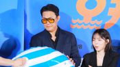 <b>박성웅, '탄력이 딱 좋아서 마음에 들어'</b>