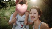 <b>“민낯 맞아?” 전혜빈, 하늘색 원피스 입고 숲속 나들이…청초한 미모</b>