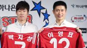 <b>'박지성 vs 이영표' 월드컵 중계 '입대결' 빅매치 성사..이번에 누가 시청률 경쟁에서 승리할까</b>