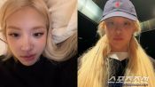 <b>로제, 민낯 침대 셀카도 화보 그 자체…몽환 분위기 독보적 아우라</b>