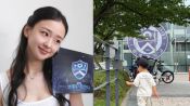 <b>'72억 현금 매입' 손연재, 子 손잡고 다시 찾은 연세대...모교 빛낸 국민요정</b>