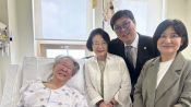 <b>‘85세’ 최불암, 병실서도 ‘파하~’..문체부 장관도 깜짝 놀란 근황</b>
