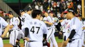 <b>"장현식이 열고, 승리조가 잠갔다"…염갈량도 "오스틴의 추가 타점, 승리에 큰 영향"</b>