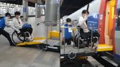 <b>"역무원은 고개 숙여 인사하는데…" 박위, KTX 탑승 태도에 또 '시끌'</b>