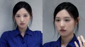 <b>김지원, 확 달라진 미모에 술렁...날렵 턱선+시크 "못 알아볼 뻔"</b>