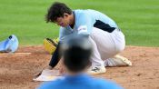 <b>"두산에 있을 땐 여기 많이 못 써서..." 올스타로 '금의환향', 현도훈이 퍼담은 '잠실 마운드 흙'→지난 8년 세월 담겼다</b>