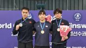 <b>핀수영 신명준, '안방' 세계선수권서 호흡잠영 100ｍ 세계신기록</b>