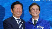 <b>정청래 "하정우 좋아합니까"·전재수 "사랑합니다"…또 러브콜</b>
