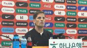 <b>"한국에서 6층보다 높은 건물 짓고 싶어"...4연전 끝낸 '임시 감독' 모레노, 정식 사령탑 욕심 드러내</b>