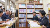 <b>유동균 마포구청장 국무총리와 지역아동센터 돌봄 현장 살펴</b>