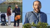 '64세 아빠' 홍상수, 칸에서<br>포착…김민희는 육아 중