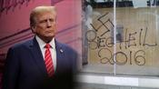 <b>트럼프 홍보 영상에 나치 표현 사용…백악관 "역겹다"</b>