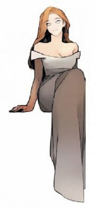 ‘웹툰 AI 페인터’로 클릭 두번 만에 채색한 네이버웹툰 ‘이두나!’ 캐릭터.