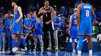 <b>웸반야마 41점 24리바운드…샌안토니오, NBA 서부 결승 기선제압</b>