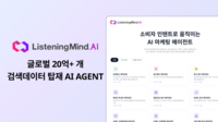 <b>어센트 AI, 마케팅 전용 AI 에이전트 '리스닝마인드.AI' 출시</b>