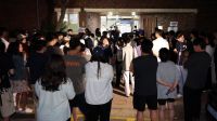 '투표용지 부족 사태' 선관위 피고발…"투표함 옮기지마" 인파 몰려