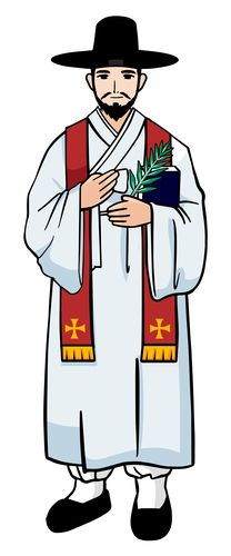 김대건 신부 캐릭터 성인 버전[당진시 제공. 재판매 및 DB 금지]