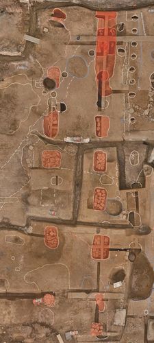 1호 건물지 근경[국립부여문화재연구소 제공. 재판매 및 DB 금지]