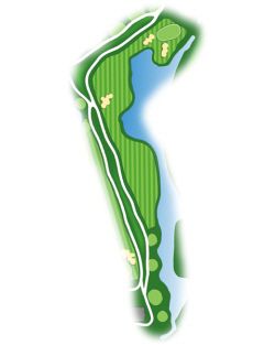 ▲짐앵 C코스 1번 파5홀