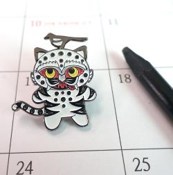 까치호랑이 배지. 국립중앙박물관 홈페이지 캡처