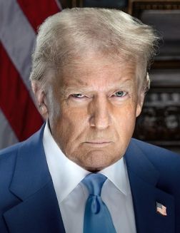 도널드 트럼프 미국 대통령의 이전 공식 사진. 2025.06.02.