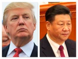 도널드 트럼프 미국 대통령과 시진핑 중국 국가주석