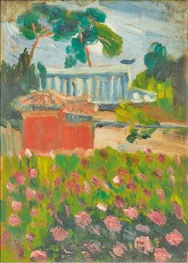 '이건희 컬렉션'으로 국립현대미술관에 기증된 나혜석의 '화녕전작약'(1930년대).