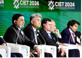 투르크메니스탄 CIET2024 컨퍼런스 참석한 정원주 대우건설 회장[대우건설 제공. 재판매 및 DB금지]