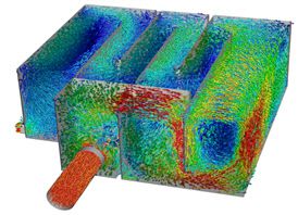서울 광암정수센터의 정수처리 과정(오존접촉조)을 3D로 구현한 모습. | 서울시 제공