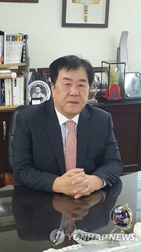 우오현 SM그룹 회장[촬영 윤선희]