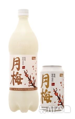 [서울=뉴시스] 서울장수의 월매 막걸리. photo@newsis.com