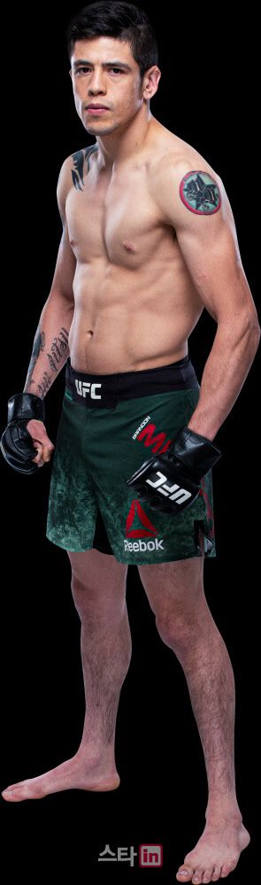 UFC 플라이급 타이틀에 도전하는 브랜든 모레노. 사진=UFC