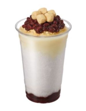 팥절미 컵빙수. [사진제공=뚜레쥬르]