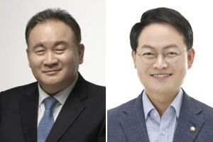 더불어민주당 이상민 의원(왼쪽), 허영 의원.