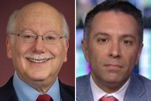 토머스 신킨(왼쪽), 해리 카지아니스.