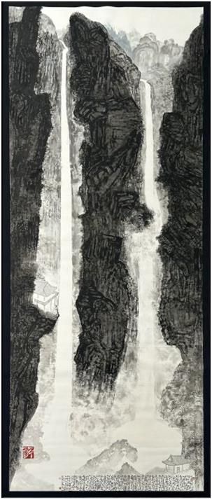 박대성 작 폭포[리안갤러리 대구 제공. 재판매 및 DB 금지]