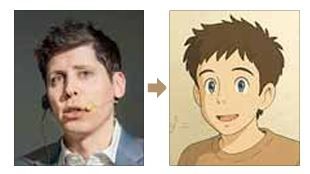 샘 올트먼 오픈AI 최고경영자(CEO)가 소셜미디어(SNS) 엑스(X)에 올린 프로필 사진으로 자신의 얼굴을 챗GPT를 통해 일본의 애니메이션 제작사 ‘스튜디오 지브리’ 스타일로 바꿔 올린 모습. 서울신문DB·X 캡처