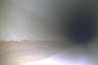 CCTV로 촬영한 오송2산단 상수관로 내 미세토사[연합뉴스 자료사진]