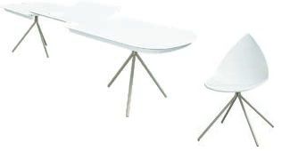 보컨셉의 히트 아이템인 오타와 테이블과 오타와 체어.